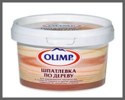 Шпатлевка для работы с деревом