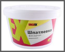 Акриловая шпатлевка