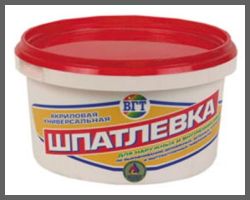 Акриловая шпатлевка