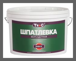 Шпатлевка для работы с деревом