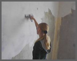 Шпатлевание стен