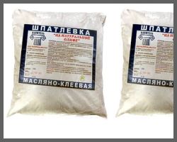 Маслянно-клеевая шпатлевка