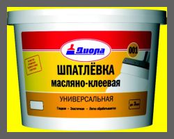 Маслянно-клеевая шпатлевка